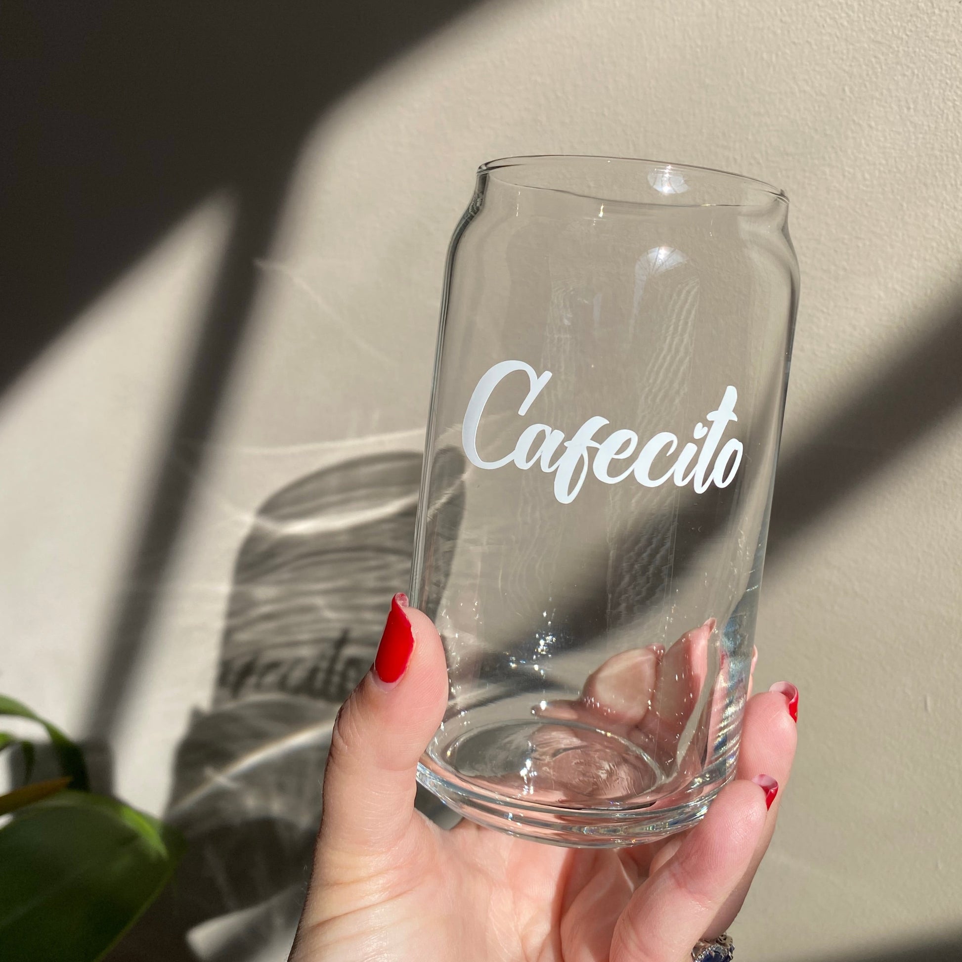 Cafecito glass can