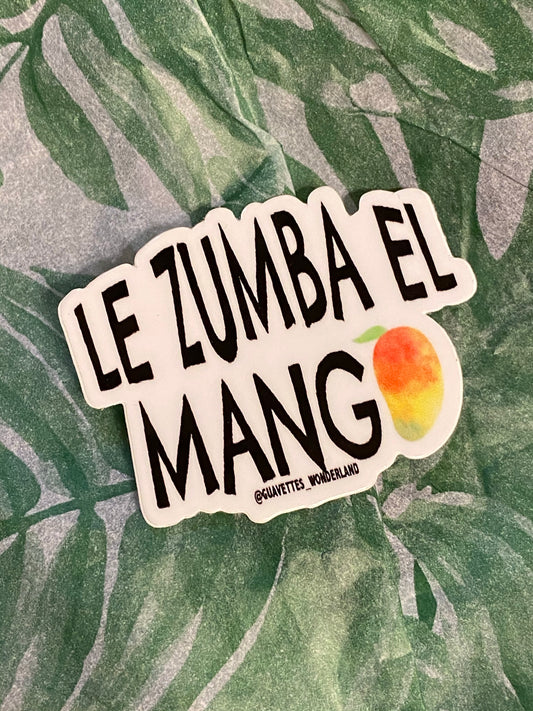 🥭 Le Zumba El Mango 🥭 Sticker